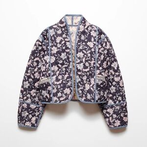 Mango quilted reversible jacket size M - never worn